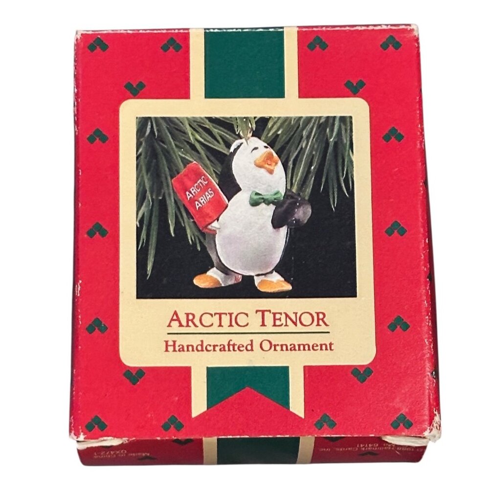 Hallmark Keepsake Penguin Ornament Arctic Tenor Handcrafted Decoration